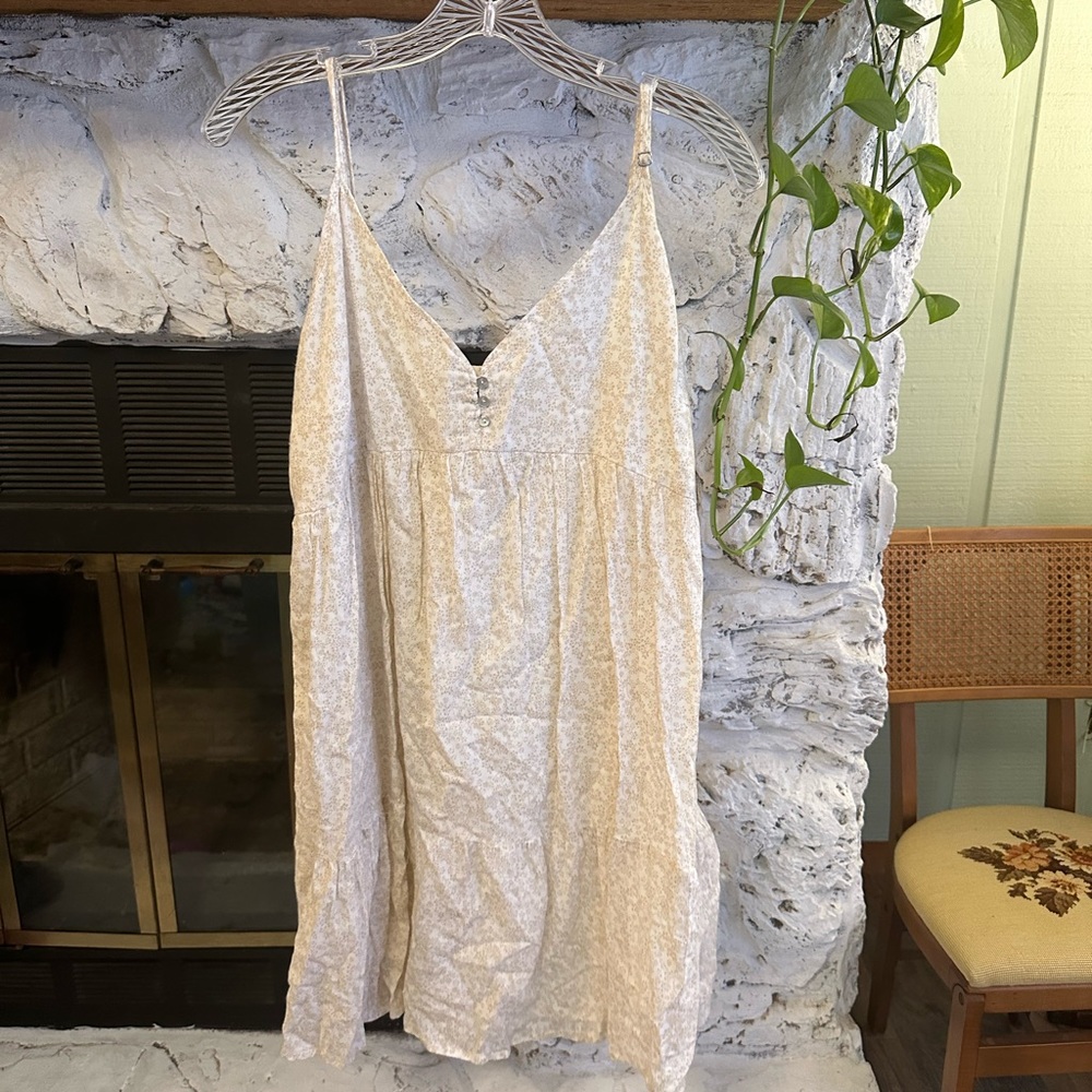 wild fable neutral floral sundress